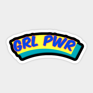 GRL PWR Sticker